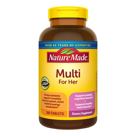 Nature Made Multivitamin for Her (300 ct.) | Key Nutrients for Womenâ€™s Wellness Nature Made