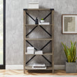 W. Trends Farmhouse 64 inch bookcase