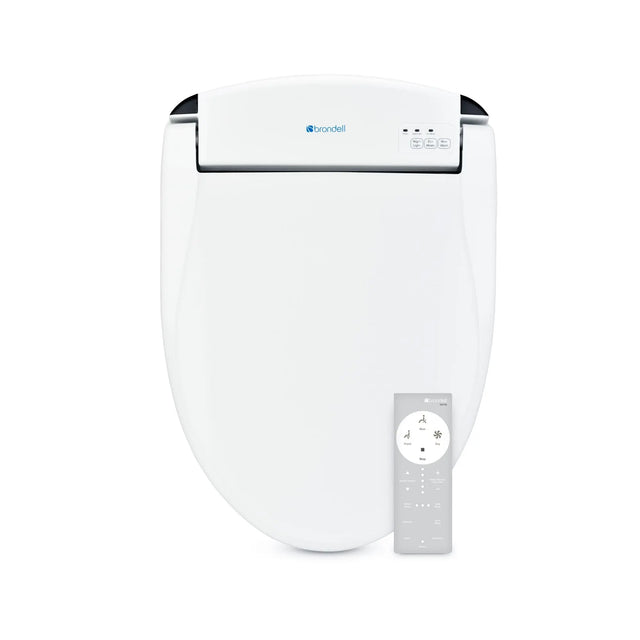 Brondell Swash DS725 Bidet Toilet Seat (Advanced) | Personalized Warm Wash & Air Dry Brondell