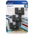 Brother P-Touch Label Tape (3-Pack) | Assorted Colors for Crisp, Long-Lasting Labels Brother