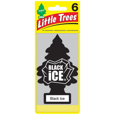 Little Tree Black Ice (6 pk.) | Bold, Invigorating Fragrance Little Trees