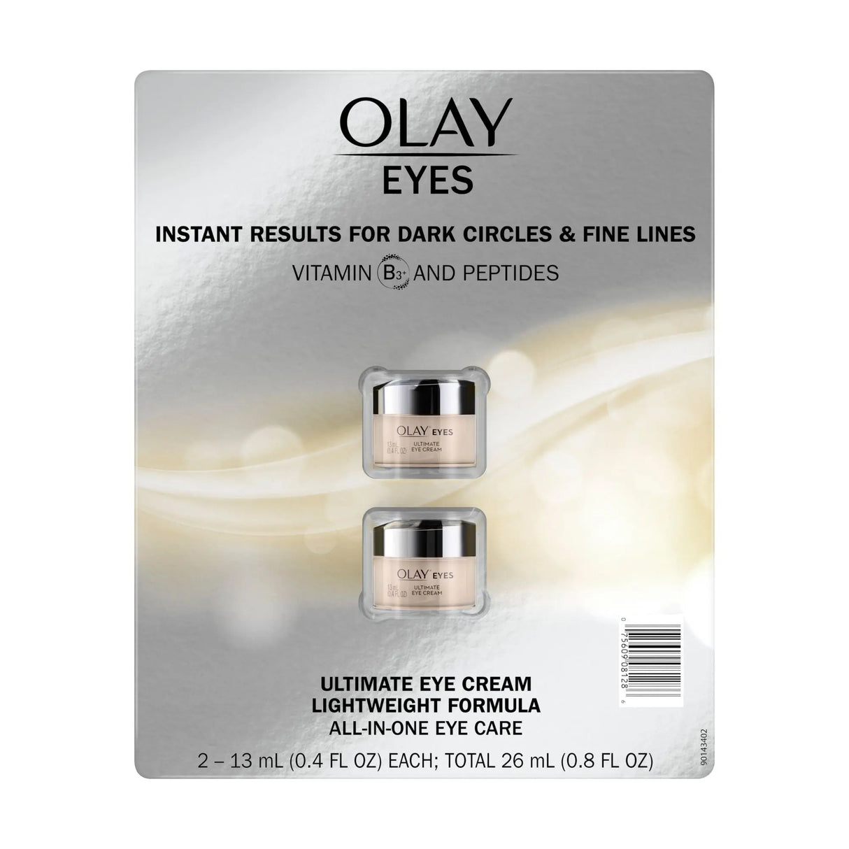 Olay Eyes Ultimate Eye Cream (2-Pack, 0.4 oz Each) | Hydrating Anti-Aging Boost Olay
