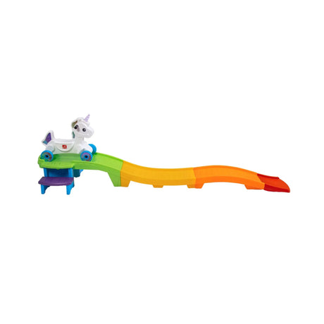 Step2 Unicorn Roller Coaster | Kids Indoor/Outdoor Playset Step2