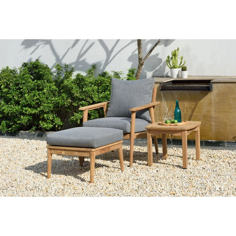 Amazonia Eva Teak Patio Seating Set (3-Pc.) | Elegant Outdoor Furniture with Cushions Amazonia