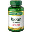 Nature's Bounty Biotin 10,000 mcg (250 ct.) | Supports Healthy Hair, Skin & Nails Nature's Bounty