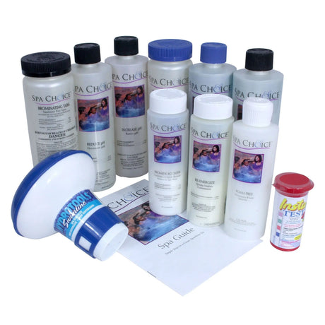 Spa Choice Bromine Startup Kit | Complete Water Sanitization System Spa Choice