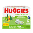 Huggies Unscented Natural Care Sensitive Baby Wipes 1088 count