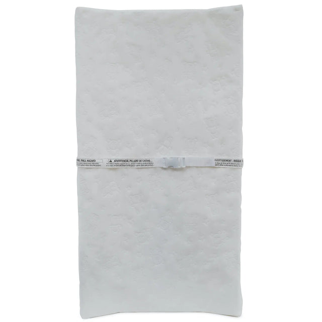 Delta Children Contoured Changing Pad (White) | Comfortable Safe Diaper Changes Delta Children
