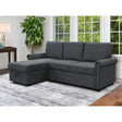 Abbyson Hanson Sofa Bed Sectional | Modern Convertible Living Abbyson Home