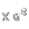 Hugs & Kisses Sterling Silver Earrings | Sweet, Symbolic Sparkle for Any Occasion Delmar