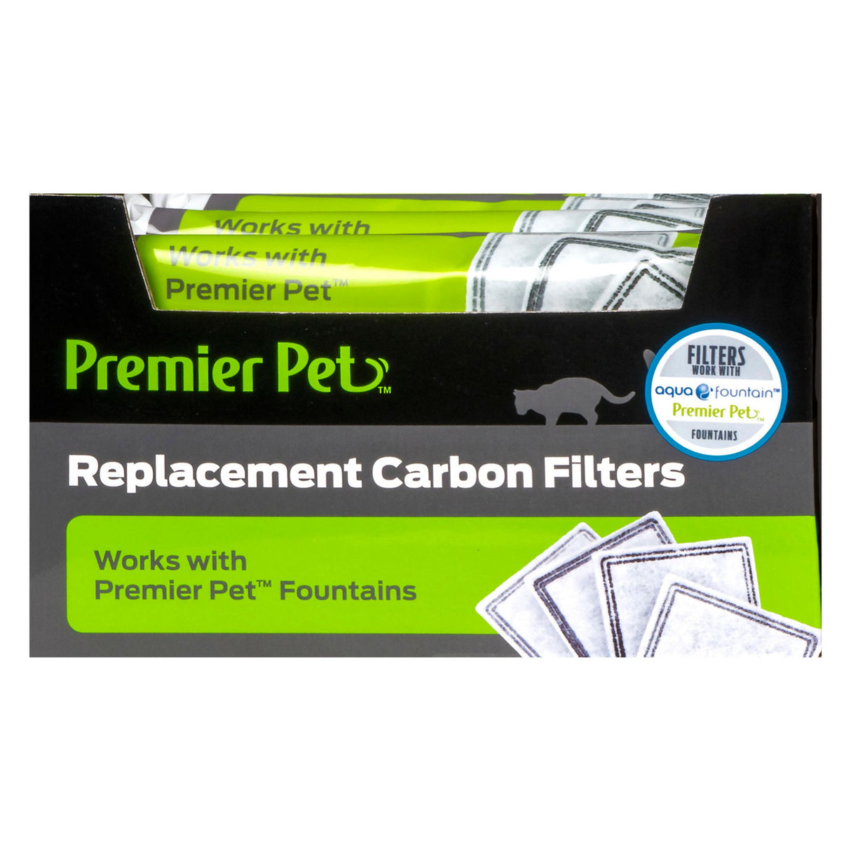 Premier Pet replacement carbon filters 4-pack
