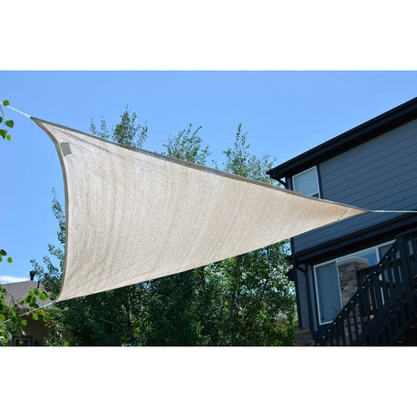 Sol Armor Triangle Shade Sail (12') | UV Protection for Outdoor Spaces Sol Armor
