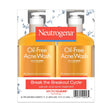 Neutrogena Salicylic Acne Face Wash (2-Pack) | Oil-Free Blemish Control Neutrogena