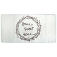 Nicole Miller Anti-Fatigue Kitchen Mat ("Home Sweet Home" Print) | Cushioned Comfort for Long Standing Nicole Miller New York