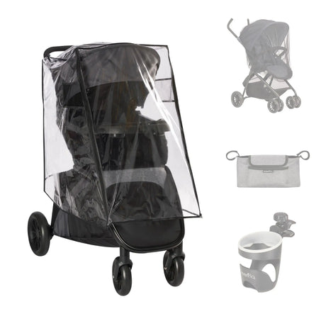 Evenflo Stroller Accessory Kit (4-Piece) | Road-Ready Essentials for On-the-Go Families Evenflo