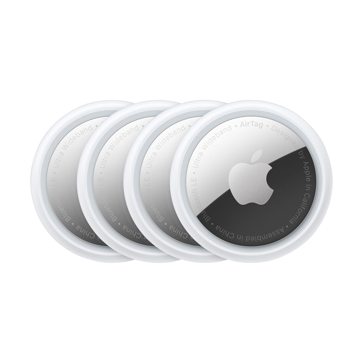 Apple AirTag (4-Pack) | Secure Bluetooth Tracking for Keys, Bags & More Apple