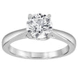 Diamond Solitaire Ring (1.5 ct TW, 14k White Gold) | Elegant Sparkle Statement Unique Designs