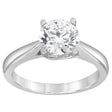 2 ct diamond solitaire ring in 14K white gold