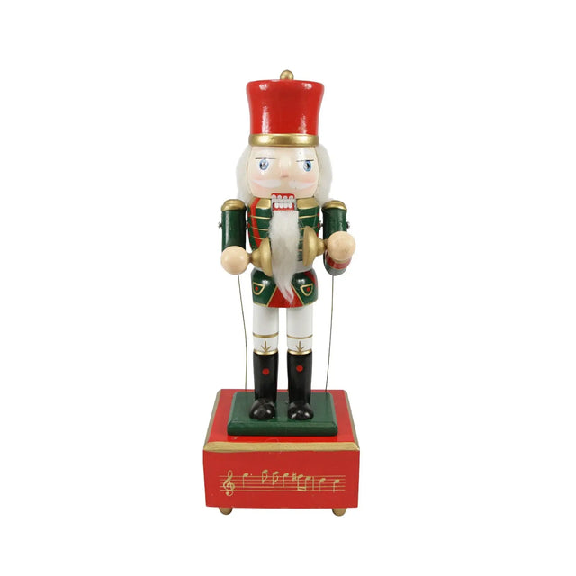 Northlight Musical Nutcracker (12", Green) | Animated Holiday Table DÃ©cor Northlight