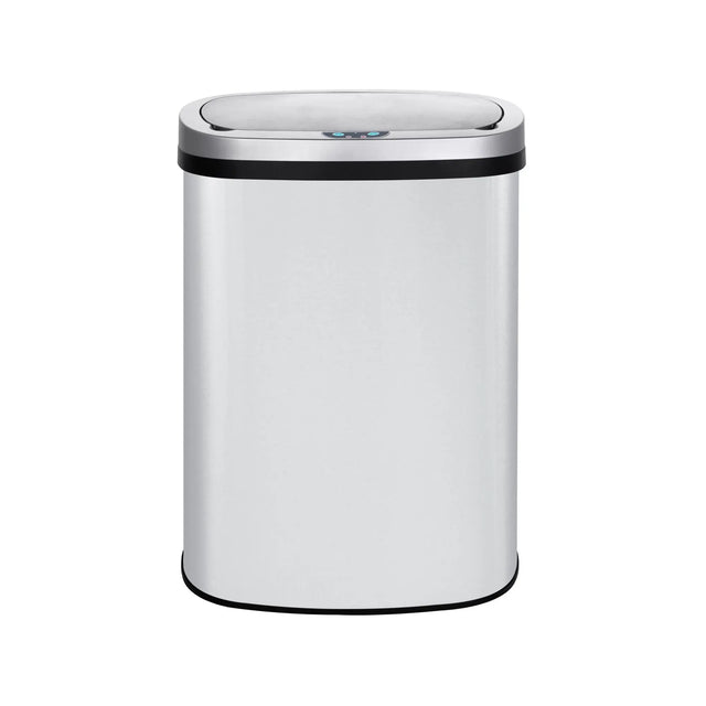 Innovaze Sensor Trash Can (13.2 gal, Stainless Steel) | Hands-Free Kitchen Waste Innovaze