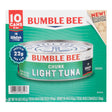Bumble Bee Chunk Light Tuna (10-Pack, 5 oz Each) | Premium Protein Fillets Bumble Bee