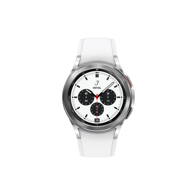 Samsung Galaxy Watch4 Classic (42mm, Silver) | Health Tracking with Bluetooth Samsung