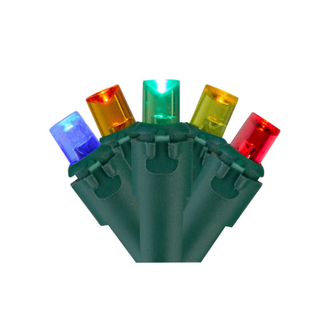 Northlight multicolor LED string lights 49ft
