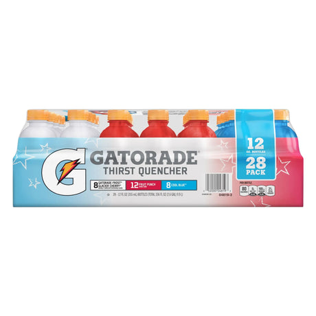 Gatorade Variety Pack (28-Pack, 12 oz Each) | Hydrating Electrolyte Drink Mix Gatorade