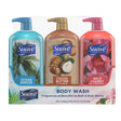 Suave Essentials Body Wash Variety (3-Pack, 30 oz Each) | Gentle Cleansing for Soft Skin Suave