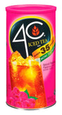 4C Raspberry Iced Tea Mix (92.8 oz) | Refreshing Fruit Drink Base 4C Foods