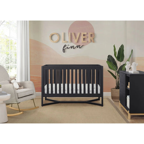 Delta Children Tribeca 4-in-1 Convertible Crib | Grow-With-Baby Nursery Bed Delta Children