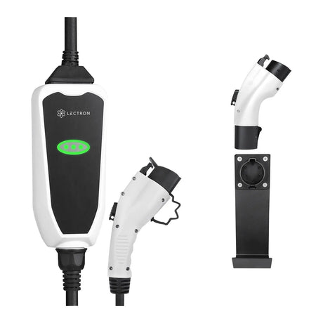 Lectron Portable EV Charger (32A, J1772) | Smart Home Charging for Electric Vehicles Lectron