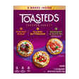 Toasteds Variety Pack Crackers (5-Pack, 8 oz Each) | Assorted Flavor Crisps Toasteds