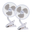 Dreambaby Clip-On Fan (2-Pack) | Portable Cooling for Strollers & Cribs Dreambaby