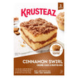 Krusteaz Cinnamon Swirl Cake Mix (3-Pack, Bakes 42 Servings) | Bakery-Style Cake with Cinnamon Crumble Krusteaz