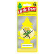 Little Trees Car Air Fresheners â€“ Vanillaroma (6-Pack) | Classic Sweet Vanilla Scent Little Trees