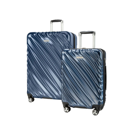 Ricardo Beverly Hills Hardside Travel Set (2-Pc, Arctic Blue) | Durable & Stylish Luggage Ricardo Beverly Hills