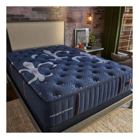 Stearns & Foster Lux Estate Ultra Firm Mattress with Foundation | Premium Support & Durability with $300 BJâ€™s Gift Card Stearns & Foster