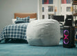 LushPlush Foam Lounger (Gray) | Ultra-Comfort Inflatable Seating LushPlush