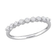 Lab Grown Diamond Semi-Eternity Ring (.33 ct.) | Ethical Sparkle & Style AFS Wholesale Shop