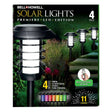 Bell+Howell Solar Pathway Lights (8-Pack) | RGB Remote-Controlled Garden Lighting Bell + Howell