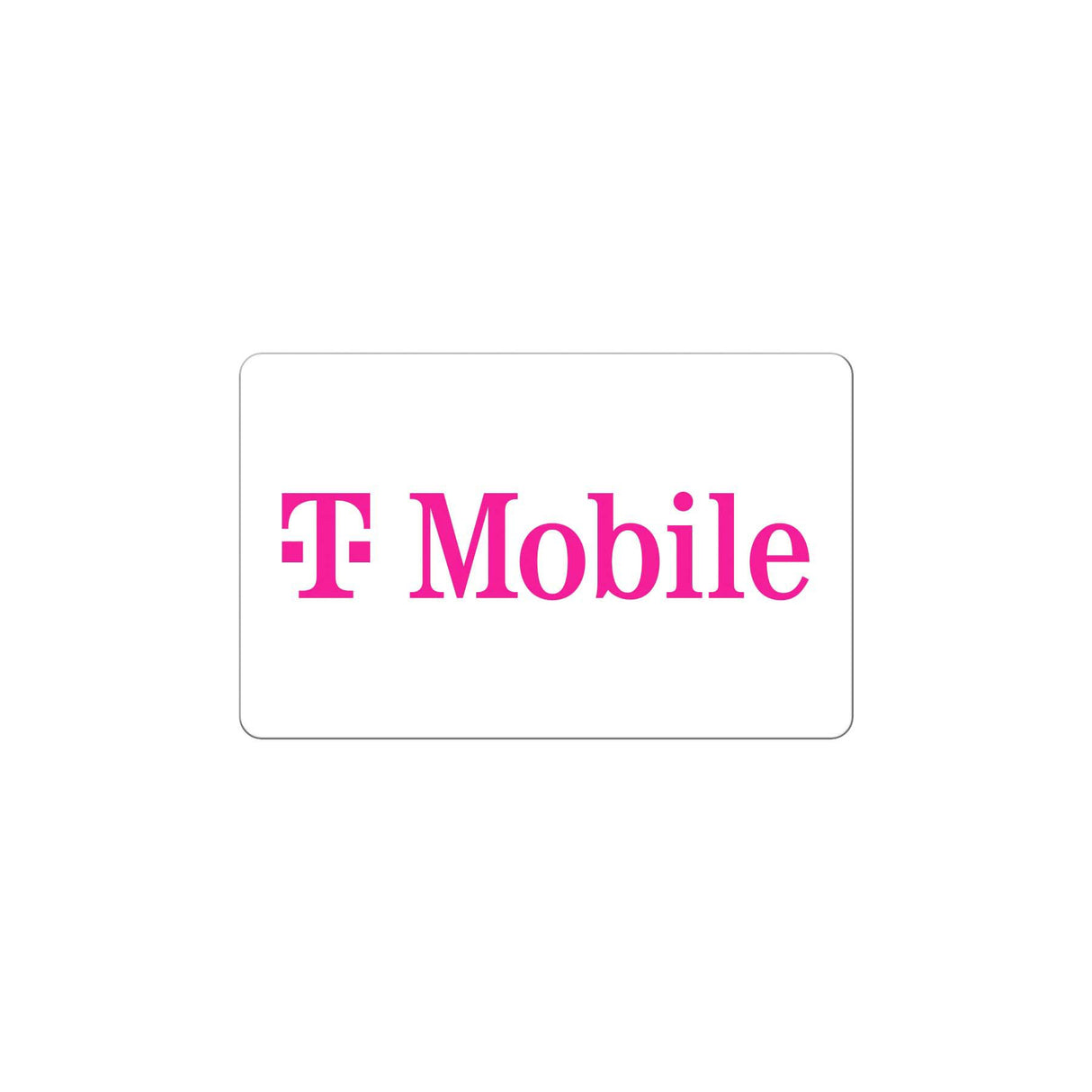 $30 T-Mobile digital prepaid gift card