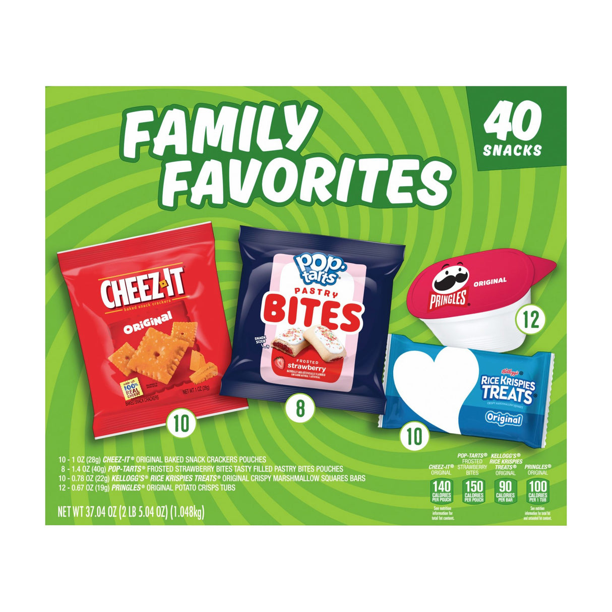 Kellogg's assorted snacks variety pack