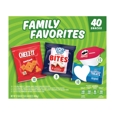Kellogg's assorted snacks variety pack