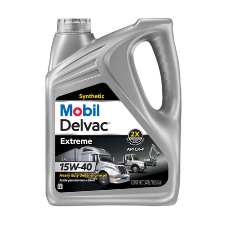 Mobil Delvac Extreme 15W-40 Diesel Engine Oil 4-pack