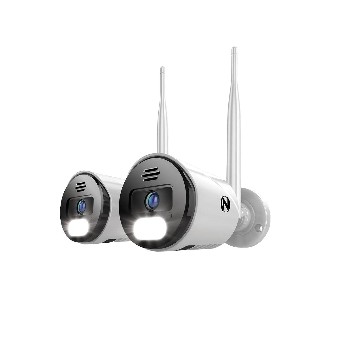 Night Owl Wi-Fi Spotlight Cameras (2-Pack) | 4K Plug-In Security with 2-Way Audio Night Owl