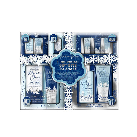Andrea Grace Spa Gift Set (5-Pc) | Luxury Self-Care Gifts Andrea Grace