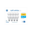GE 60W A19 LED Bulbs (8-Pack) | Soft White Indoor Glow for Everyday Use GE