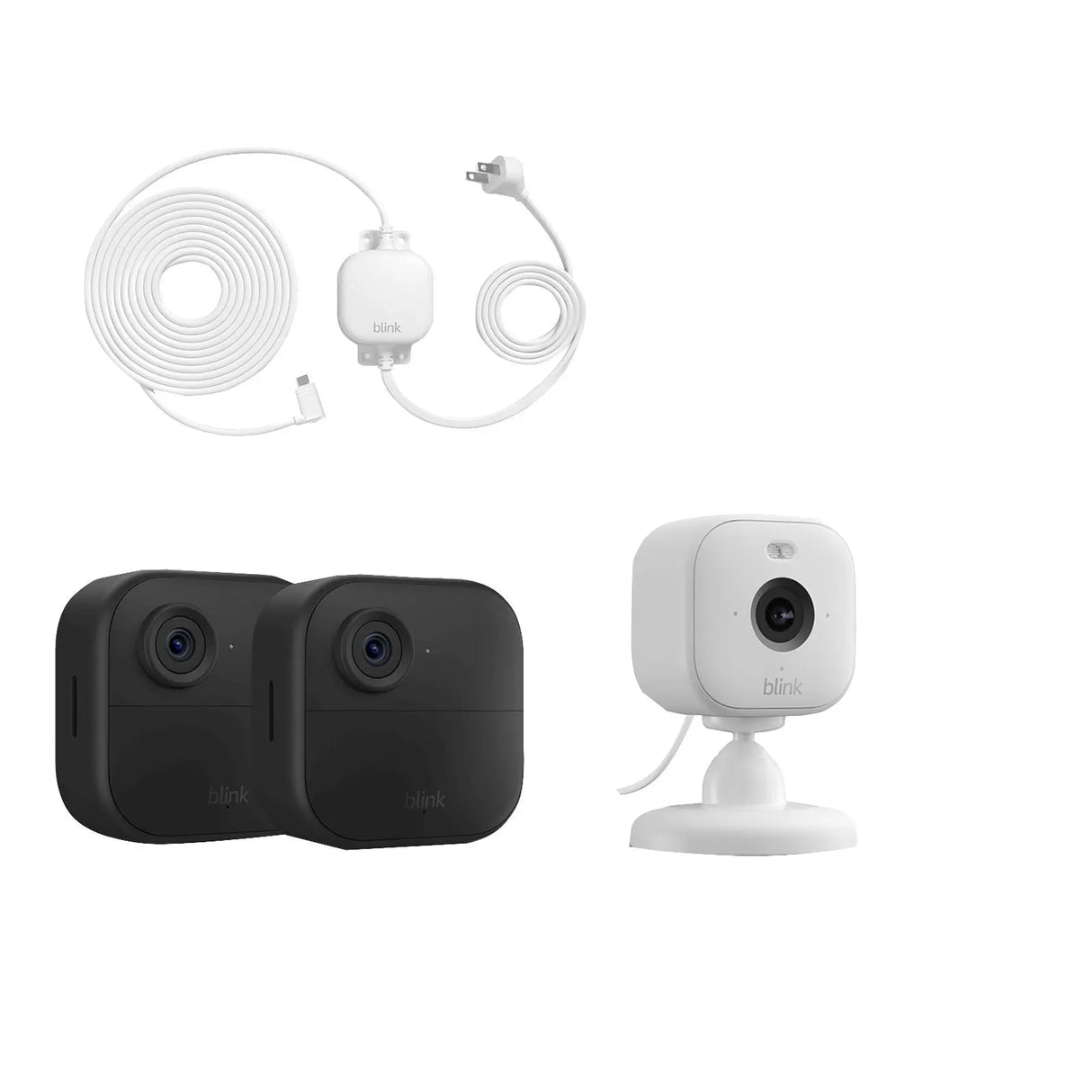 Blink Outdoor Security Cameras (2-Pack) | Wireless Weatherproof Monitoring Blink