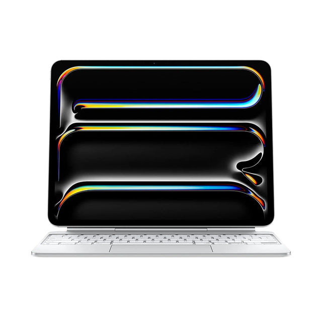 Apple Magic Keyboard for iPad Pro 13" (M4) â€“ White | Sleek Typing Experience with Backlit Keys Apple
